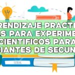 Aprendizaje práctico: Pistas para experimentos científicos para estudiantes de secundaria