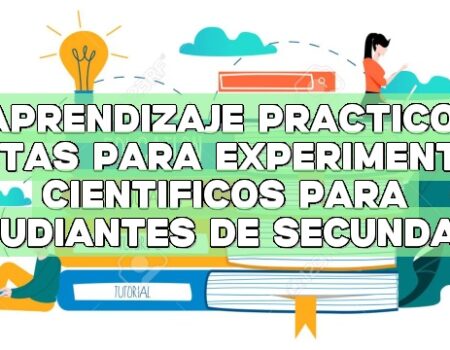 Aprendizaje práctico: Pistas para experimentos científicos para estudiantes de secundaria