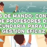 Aulas de mando: consejos de profesores de secundaria para una gestión eficaz