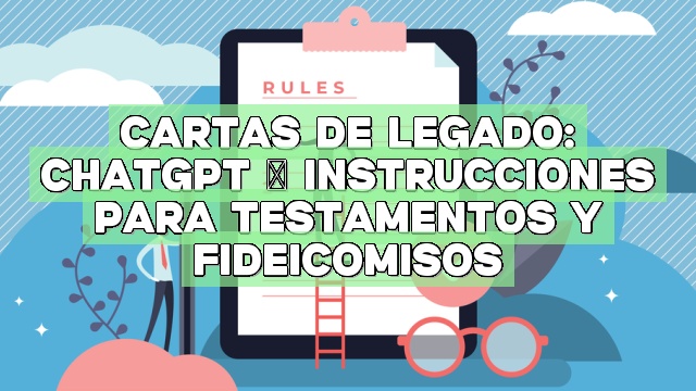 Cartas de legado: ChatGPT – Instrucciones para Testamentos y Fideicomisos