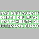 Rutinas Restaurativas: Prompts del Plan de Tratamiento de Fisioterapia ChatGPT